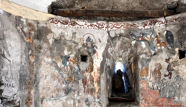 Vue d'ensemble de l'abside. (Cliché E. Garland)