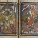 Manuscrits enluminés toulousains carrousel ms 103 f133v.134r m
